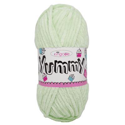 King Cole Yummy Chenille Baby Yarn 2221 Mint