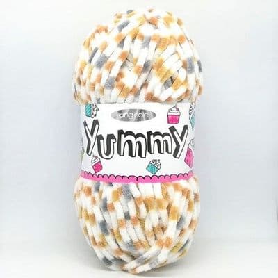 King Cole Yummy Chenille Baby Yarn 3225 Latte