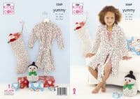 King Cole Yummy Chenille Baby Yarn 3464 Merry Christmas