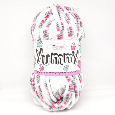 King Cole Yummy Chenille Baby Yarn 3478 Whisper