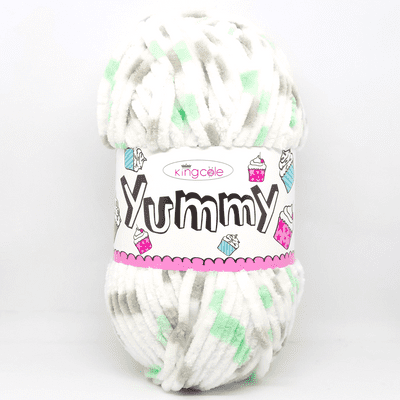 King Cole Yummy Chenille Baby Yarn 4743 Key Lime Pie