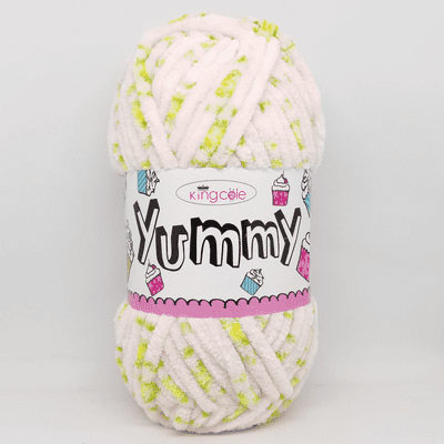 King Cole Yummy Chenille Baby Yarn 4747 Candy Rose