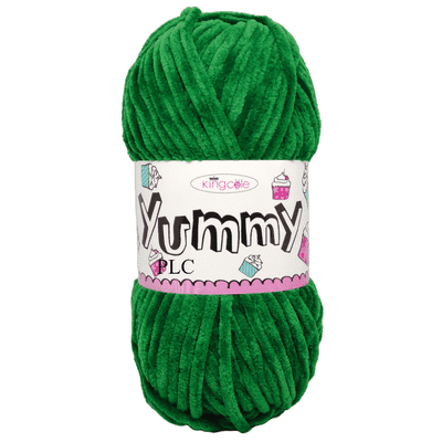 King Cole Yummy Chenille Baby Yarn 4750 Green