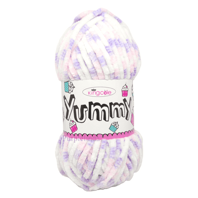 King Cole Yummy Chenille Yarn 2217 Cupcake