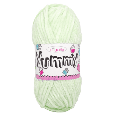 King Cole Yummy Chenille Yarn 2221 Mint (Green)