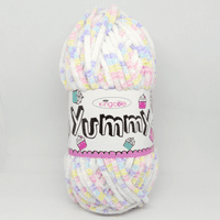 King Cole Yummy Chenille Yarn 3370 Tutti Frutti