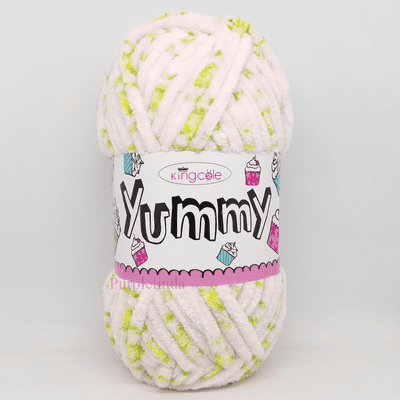 King Cole Yummy Chenille Yarn 4747 Candy Rose