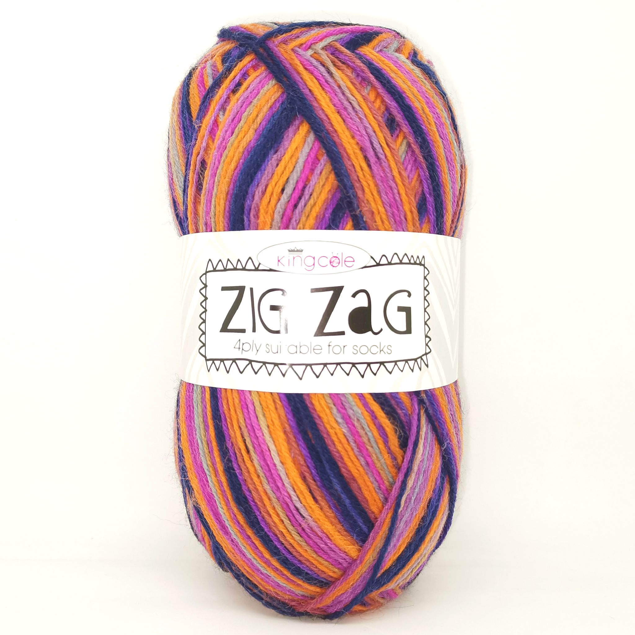 King Cole ZIG ZAG 4ply 4812 Dragonfly
