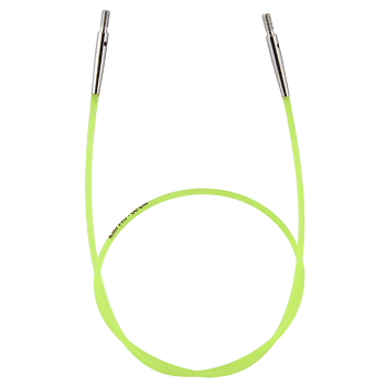 Knit Pro Colour Cable Neon Green 60cm
