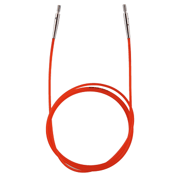 Knit Pro Colour Cable Red 100cm