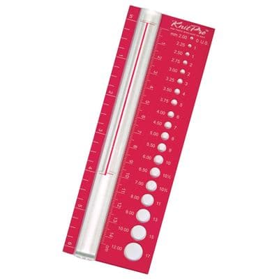 Knit Pro View Sizer Needle Gauge