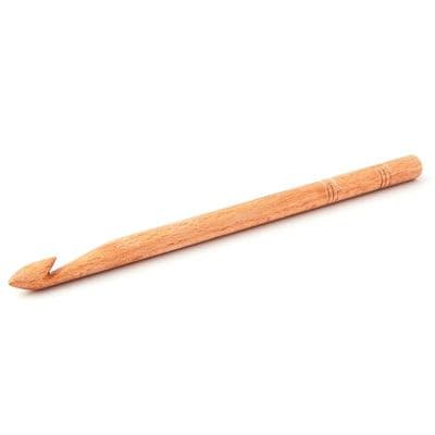 KnitPro Basix Beech Wood Crochet Hook - 18mm