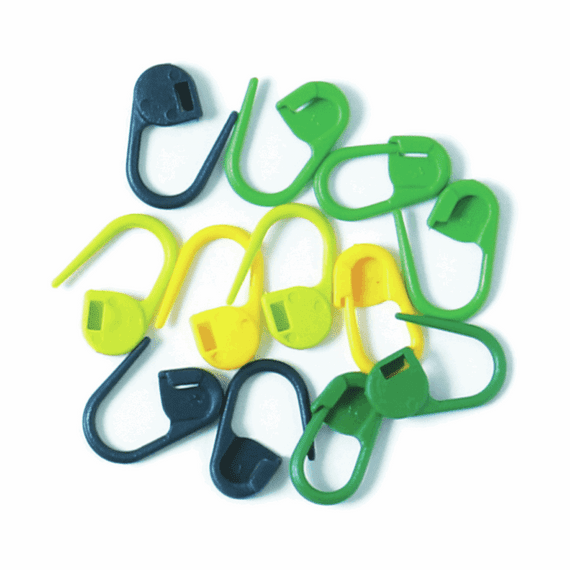 KnitPro Locking Stitch Markers - 30 pack
