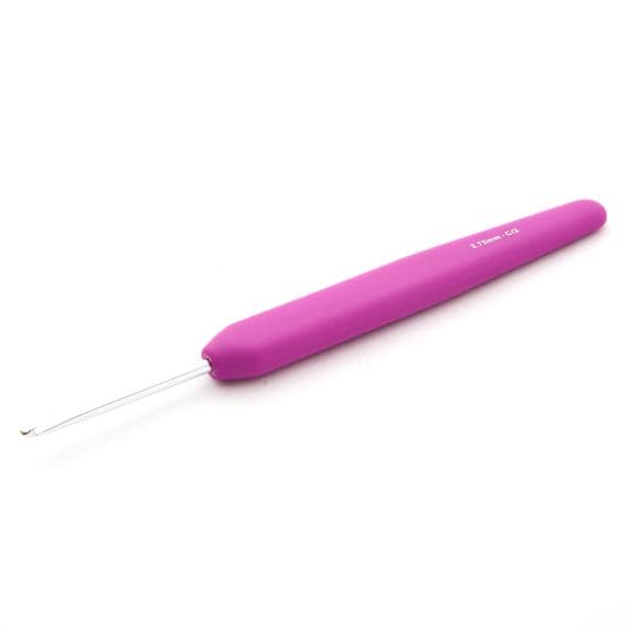 KnitPro Waves 2.0 Crochet Hook - 2.75mm Magenta