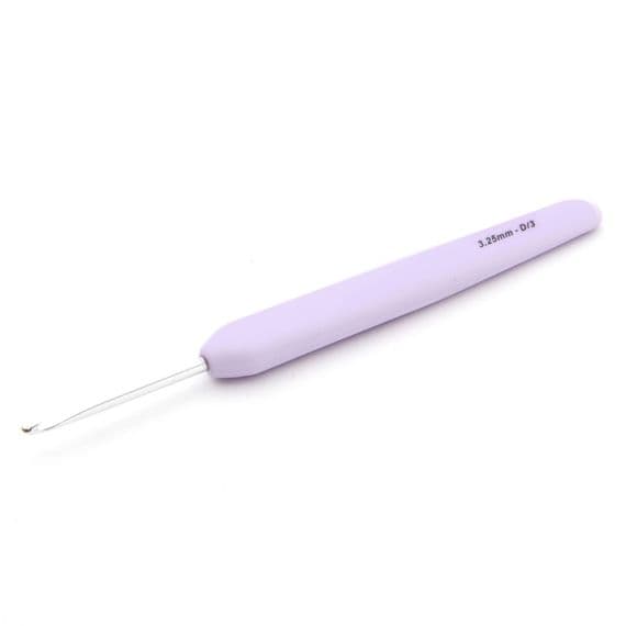 KnitPro Waves 2.0 Crochet Hook - 3.25mm Lavender Mist