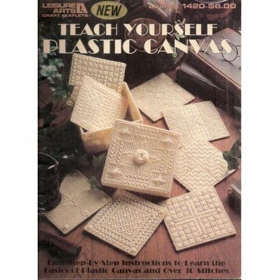 Leisure Arts Teach Yourself Plastic Canvas Book 1420