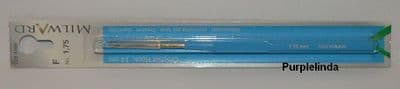 Milward Crochet Hook - Plastic Handle Steel 1.75mm