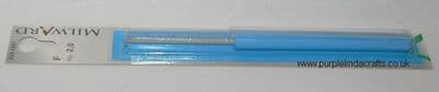 Milward Plastic Handle Aluminium Crochet Hook 2.0mm