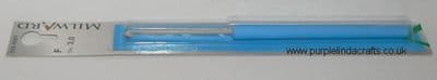 Milward Plastic Handle Aluminium Crochet Hook 3.0mm