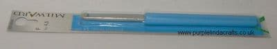Milward Plastic Handle Aluminium Crochet Hook 4.5mm