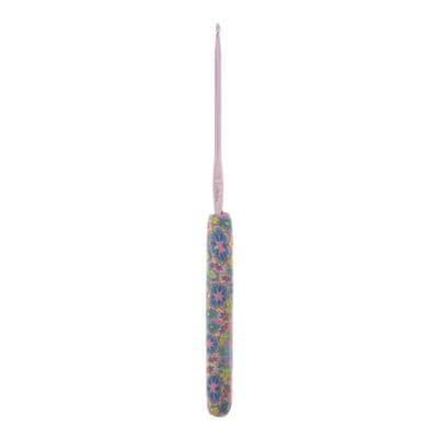 Milward Polymer Clay Handle Aluminium Crochet Hook 3.50mm