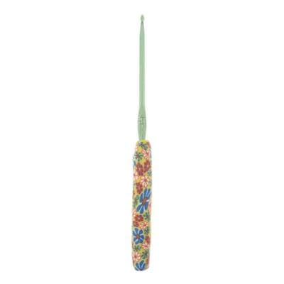 Milward Polymer Clay Handle Aluminium Crochet Hook 4.00mm