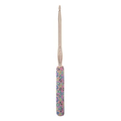 Milward Polymer Clay Handle Aluminium Crochet Hook 6.50mm