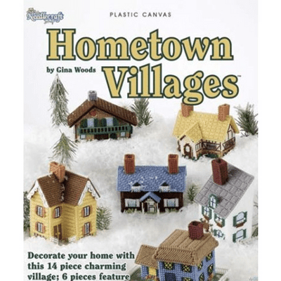Needlecraft Hometown Villages Plastic Canvas Book 847511