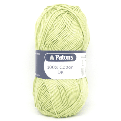 Patons 100% Cotton DK 2703 Kiwi Yarn