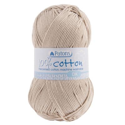 Patons 100% Cotton DK 2716 Limestone Yarn