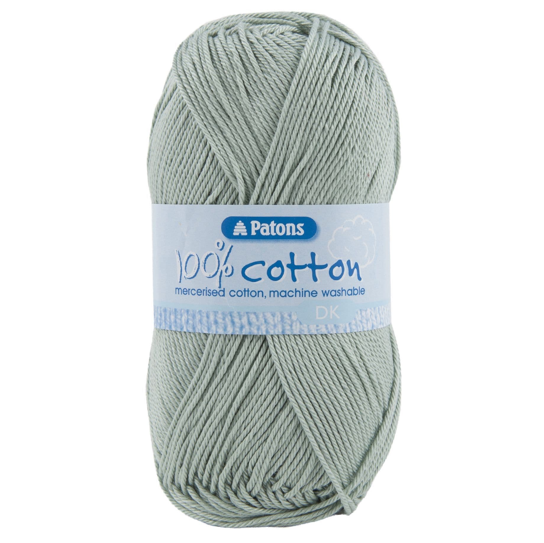 Patons 100% Cotton DK Yarn - Cream Color For Knitting & Crochet Projects