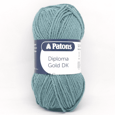 Patons Diploma Gold DK 6309 Soft Teal Wool Yarn