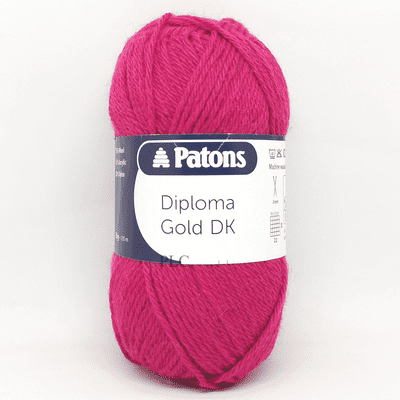 Patons Diploma Gold DK Yarn 6123 Cyclamen