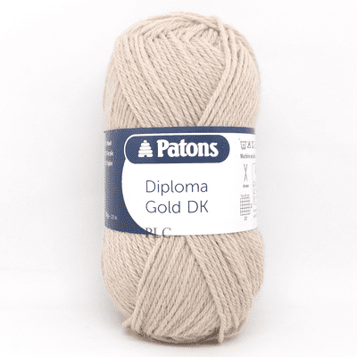 Patons Diploma Gold DK Yarn 6143 Natural