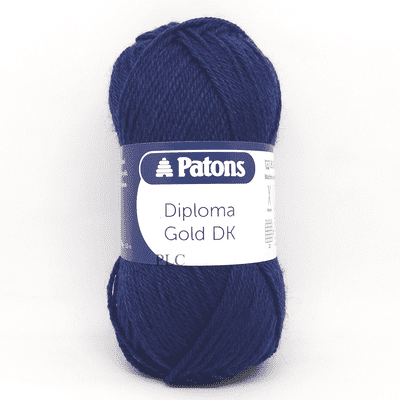 Patons Diploma Gold DK Yarn 6167 Navy