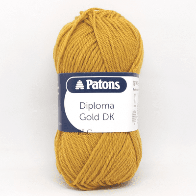 Patons Diploma Gold DK Yarn 6200 Gold