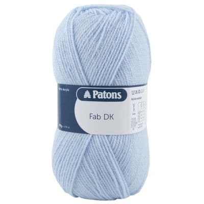 Patons FAB DK 2301 Glacier Blue