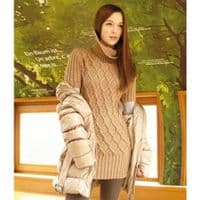Patons Fab DK Ladies Winter Looks Knitting Pattern 3876  REDUCED