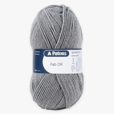 Patons FAB DK Yarn 2310 Grey