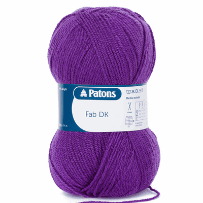 Patons Fab DK Yarn 2313 Purple