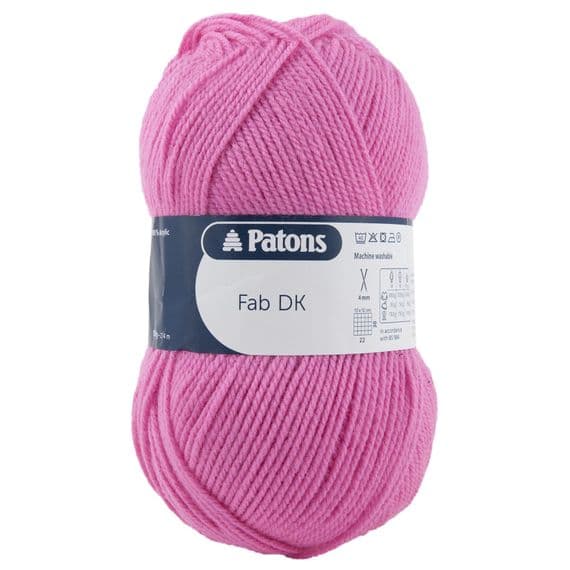 Patons Fab DK Yarn 2316 Candy Pink