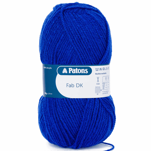 Patons Fab DK Yarn 2321 Blue
