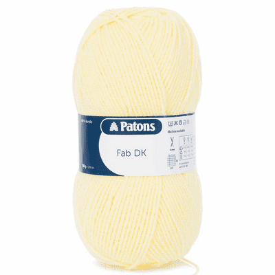 Patons Fab DK Yarn 2330 Lemon