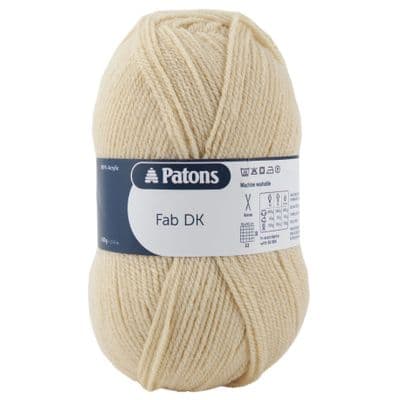 Patons FAB DK Yarn 2331 Beige