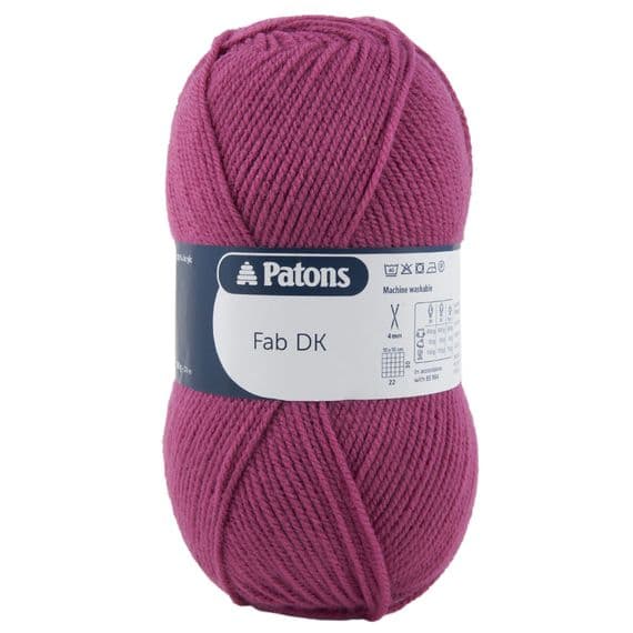 Patons Fab DK Yarn 2340 Strawberry