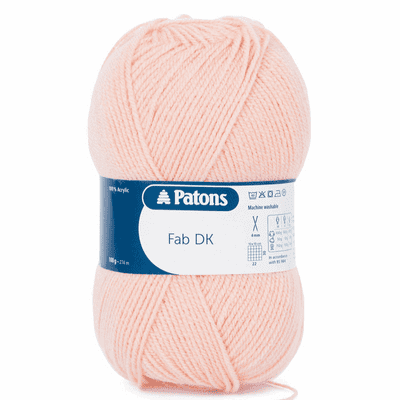 Patons Fab DK Yarn 2365 Melba (Peach)