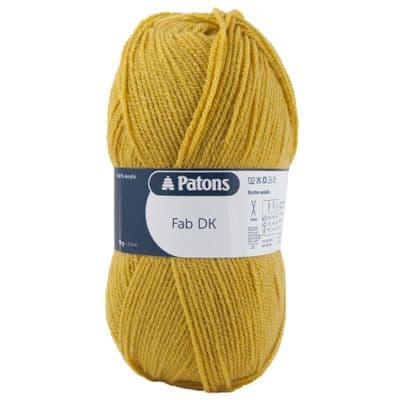Patons FAB DK Yarn 2369 Gold