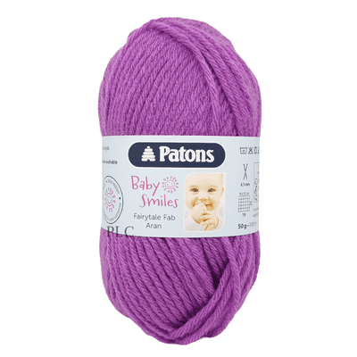 Patons Fairytale Fab ARAN 01047 Orchid Baby Yarn