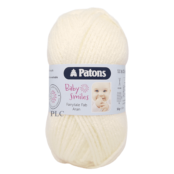 Patons Fairytale Fab Aran Yarn 1002 Natural
