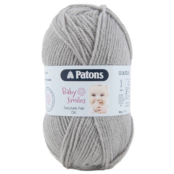 Patons Fairytale Fab DK Yarn 1090 Grey